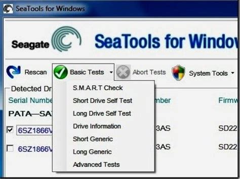 hard drive test software seagate|seagate hard disk diagnostic tool.